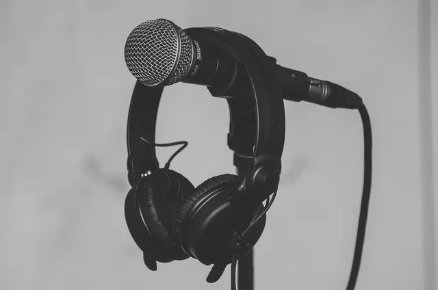 mic, headphones, microphone, audio equipment, audio, electronics, equipment, microphone stand, music, recording, sound, sound recording, studio, technology, monochrome, black and white, mic, headphones, headphones, microphone, microphone, microphone, microphone, audio, music, music, music, music, music, recording, sound, studio. Audio-Kreativtests